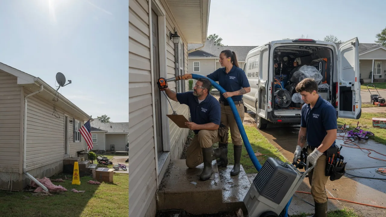Ceiling Water Damage Restoration in Tuckerman, AR near me